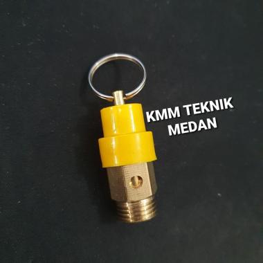 SAFETY VALVE 1/4" KOMPRESOR SWITCH TEKANAN BUANG ANGIN COMPRESSOR 1/4