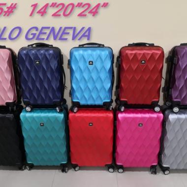 Koper 20 Inch Kabin Fiber Polo Geneva Cabin Size Promo warna Ungu