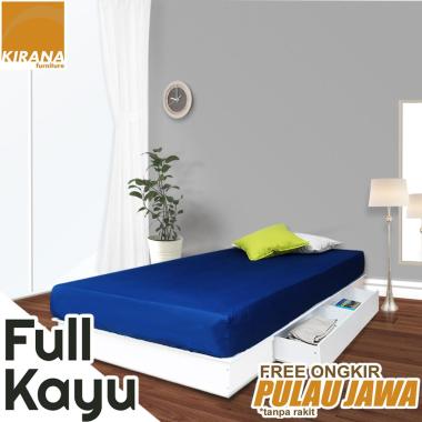 Ranjang Dipan Kayu Rangka Tempat Tidur Divan Modern Minimalis IOWA DIVAN 100 CM