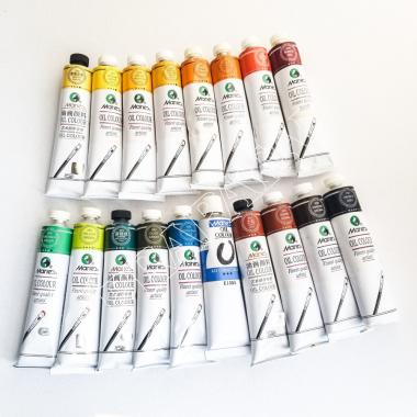 Cat Minyak Maries / Oil Paint 170 ml Vermilion