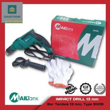 MESIN BOR 13 MM IMPACT DRILL SH-09 - MESIN BOR LISTRIK MAILTANK