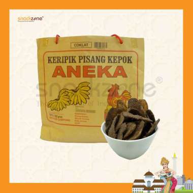 Keripik Pisang Kepok Coklat/Pisang Bumbu Coklat
