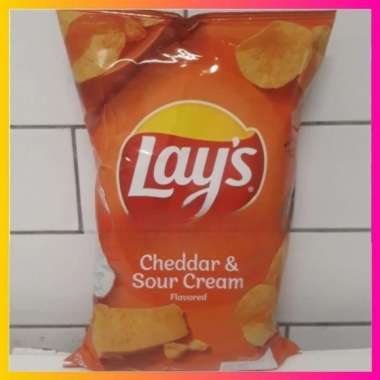 Lay'S Lays Potato Chips Cheddar & Sour Cream 184,2 Gr