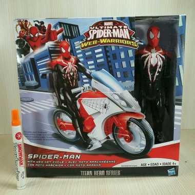 Marvel Spider-Man Web Cycle - Figura Da 14,6 Cm Con Moto Giocattolo - 2