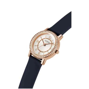 GUESS Watches GW0469L2 Original MELODY - Jam Tangan Wanita - Analog Blue Silicone