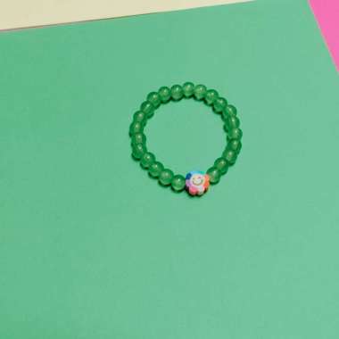 Nyamannya - Kalung Gelang Anak Perempuan Lucu Korea Keira Series GELANG HIJAU