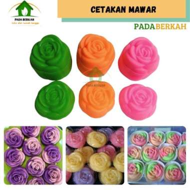 Cetakan Agar Mawar Cetakan Jelly Cetakan Puding Mawar Cetakan Agar - kecil Kecil