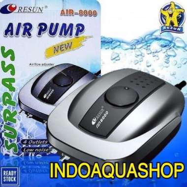 Pompa Udara / Air Pump / Aerator Aquarium Resun Air 8000 / Air8000