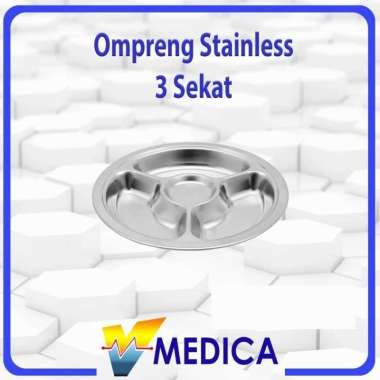 Ompreng Stainless Bima / Plato Stainless / Ompreng