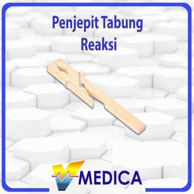 Penjepit Tabung Reaksi Kayu 18cm