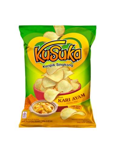 Kusuka Kari Ayam Keripik Singkong [100 g] Official Store