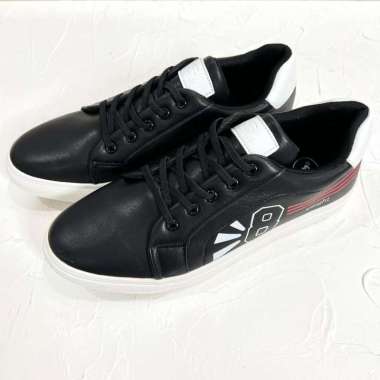 X8 Mario Shoes - sepatu pria sneakers 42 BLACK