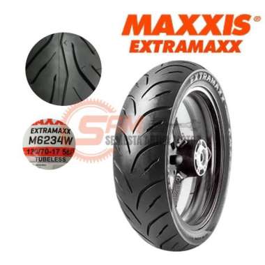 Ban Luar Maxxis Extramaxx M6234 120/70 Ring 17 Tubeless Motor Sport
