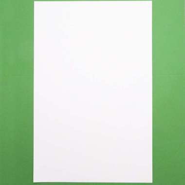 Kertas Cover Folio WARNA PUTIH BC Indah F4 Sampul Jilid - 1 Lembar
