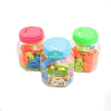 Rautan Pensil Murah Toples Serutan Pencil Sharpener - 1 Toples Isi 24 Buah