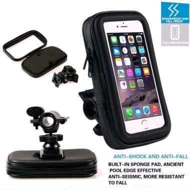 Motor Waterproof Bag for Mobile / Phone Holder Touchscreen Universal