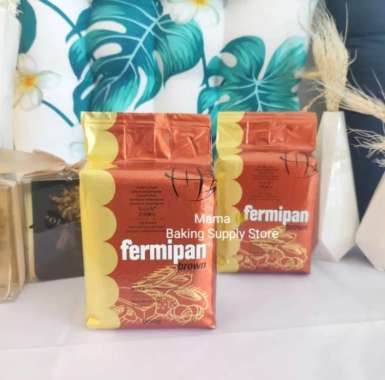 FERMIPAN BROWN Ragi Instant Yeast Kering Fermipan