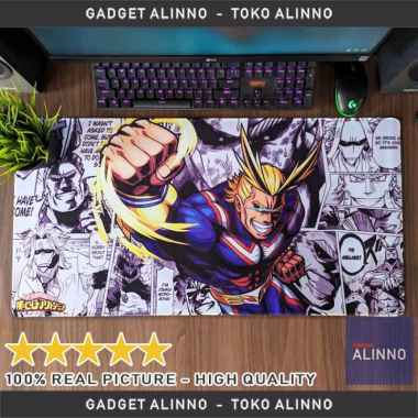 MOUSEPAD PANJANG MOUSEPAD GAMING GRAFITI All Might 40x80