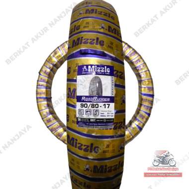 Ban Mizzle Road Runner 90 80 Ring 17 Ban Motor Tubeless Bonus Pentil