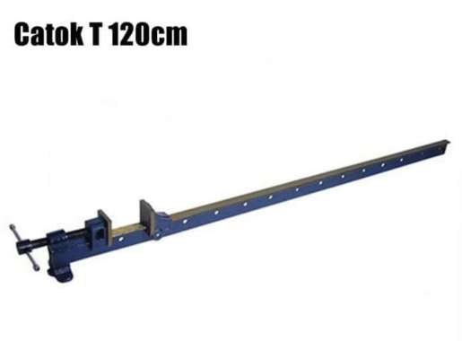 Catok T 120 Cm Rrt - Heavy Duty T Bar Sash Clamp / Alat Press Kayu