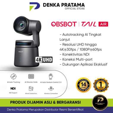 OBSBOT Tail Air AI-Powered 4K PTZ Streaming Camera