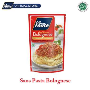 La Fonte Spaghetti Spageti Sphagetti 225gr - 450gr / Pasta Bolognese Saos Bolognese