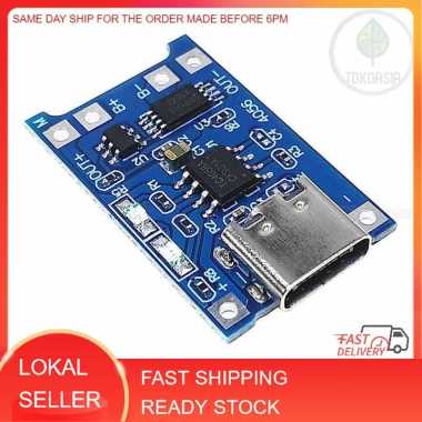 (Local Stock) TP4056 1A USB-C Lithium Battery Charger module with output protection to 4.2V tp4056 (