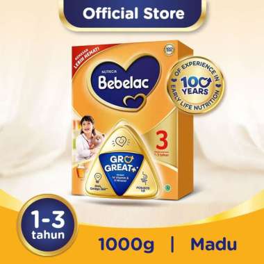 Bebelac 3 1000gr - Susu Balita 1-3 Tahun Madu
