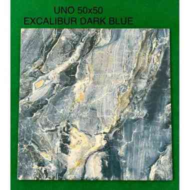 KeramiK UNO 50X50 Excalibur Dark Blue- kilat