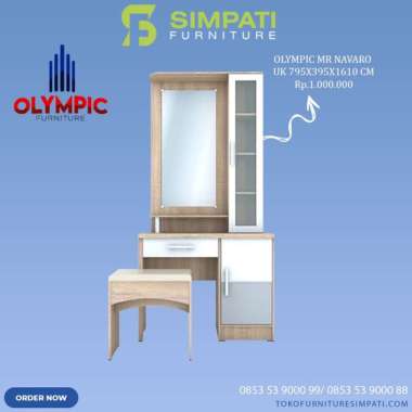 Meja Rias Besar / Dressing Table / MR NAVARO