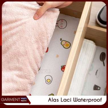 Alas Laci Lemari Waterproof Non Slip Tatakan Meja Kulkas Transparan Anti Lembab Drawer Cabinet Mat 3