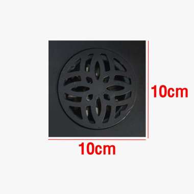 Floor drain Stainless anti seran dapur 03(10*10cm)