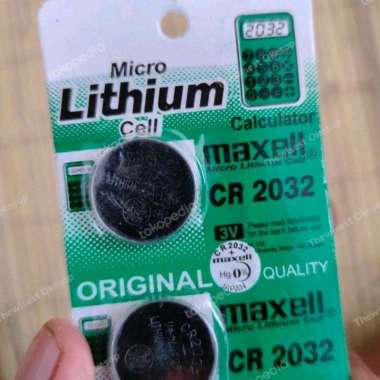 Battery Baterai Kancing Cmos Micro Lithium Maxxel CR2032 3V CR 2032