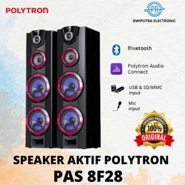 SPEAKER AKTIF POLYTRON PAS8F28 PAS 8F28 Multicolor
