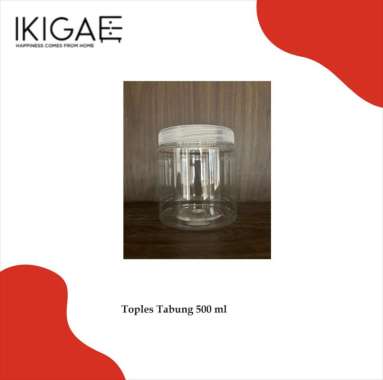 TOPLES TABUNG SILINDER PLASTIK 500 ML