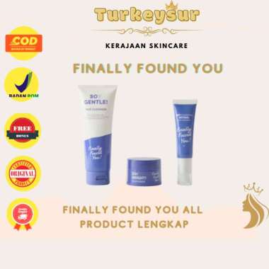 Finally Found You PAKET MOISTURIZER FACIALWASH EYE SERUM DLL LENGKAP MOISTURIZER