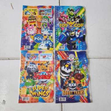 Loose Leaf/ Isi Binder A5 Fancy Karakter Poli/ Super Wings