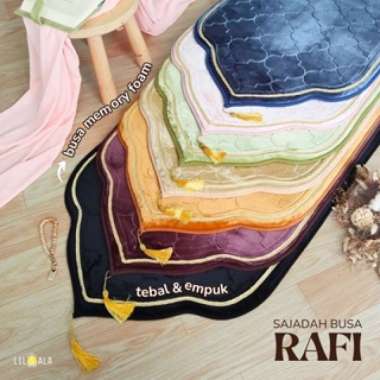 Sajadah Busa Kubah Rafi Memory Foam Antislip Tebal Empuk Lembut Kado Hadiah Hantaran Parcel Ramadhan