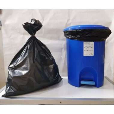 Plastik Sampah 80x100cm isi 10pcs - Kantong Plastik Sampah - Plastik Packing - Plastik Kresek Sampah