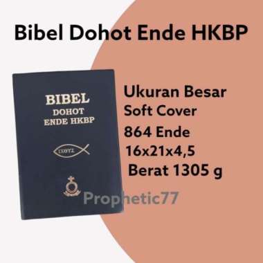 Terbaru Bibel Dohot Ende Hkbp Besar Soft Cover Buku Bible Suplemen 864