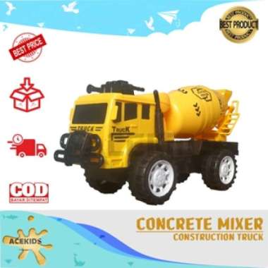 Mainan Anak Truk Konstruksi Construction Crane Molen - AK 04 06 Truk Molen