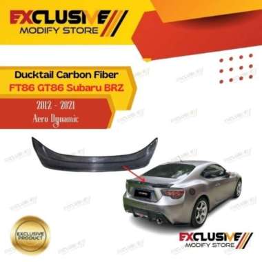DUCKTAIL CARBON FIBER TOYOTA FT86 GT86 / SUBARU BRZ MODEL AERO DYNAMIC