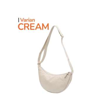 Goto Sabian Sling Bag Tas Perempuan Selempang Wanita Kekinian CREAM
