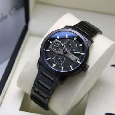 JAM TANGAN WANITA ALEXANDRE CHRISTIE AC 6562 / AC6562 ORIGINAL FULL BLACK
