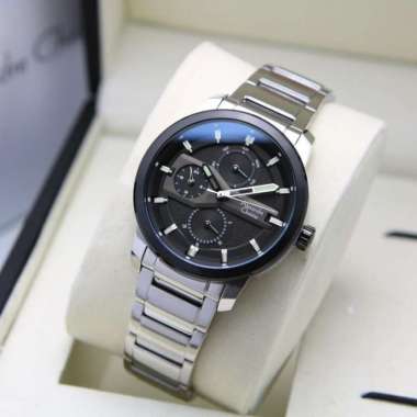 JAM TANGAN WANITA ALEXANDRE CHRISTIE AC 6562 / AC6562 ORIGINAL SILVER BLACK