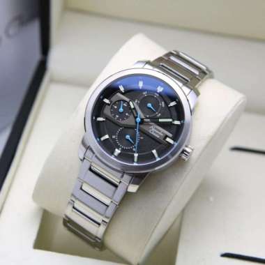 JAM TANGAN WANITA ALEXANDRE CHRISTIE AC 6562 / AC6562 ORIGINAL SILVER LIS BLUE