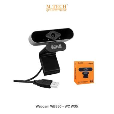 Webcam M-Tech WB350 Camera Webcam 1080p Full HD