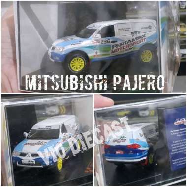 Diecast Miniatur Mitsubishi Pajero Rifat Sungkar skala 1:43