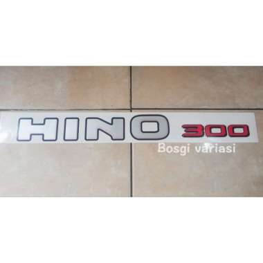 stiker Hino 300 dutro / stiker tulisan Hino 300 MULTYCOLOUR