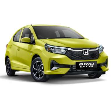 Honda Brio Satya E Mobil [New Jakarta] Electric lime Metallic CVT Jakarta